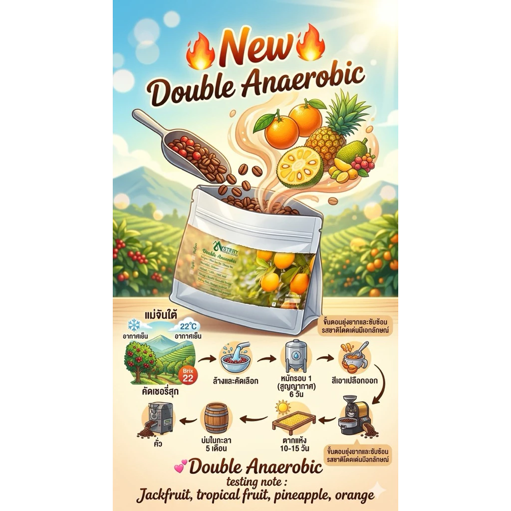 double Anaerobic (แม่จันใต้ เกรด A)