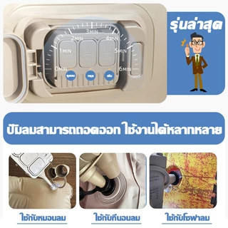 ที่นอนเปิคนิคป่าลม ที่นอนเป่าลมอัตโนมัติ เตียงลมสูบลมอัตโนมัติ ปุ่มเดียวใช้งานง่าย ที่นอนปั๊มลม