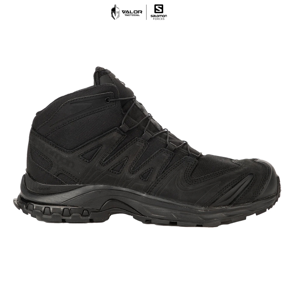 Salomon Forces - XA Forces Mid Wide EN [Black] รองเท้าเดินป่า รองเท้าลุยโคลน ข้อกลาง รองเท้ายุทธวิธี