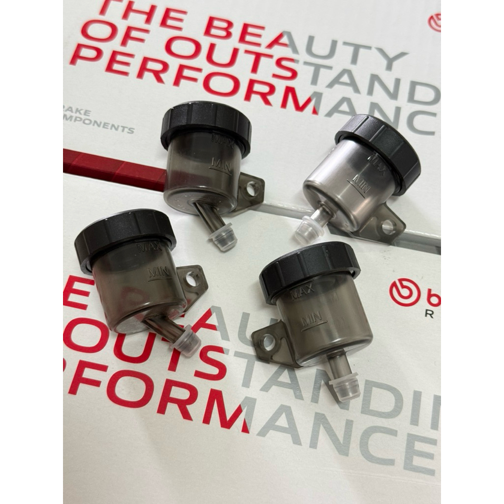 กระปุกน้ำมันเบรค Brembo 🇮🇹 แท้ ชาเฉียง ชาตรง(ราคา ต่อ1 ใบ)(ขนาด 15 ml.)