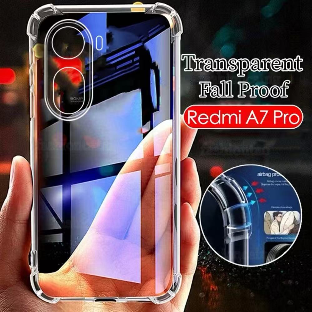 🔥เคสใส🔥ใช้สำหรับXiaomi Redmi A7Pro กันกระแทกTPU Case