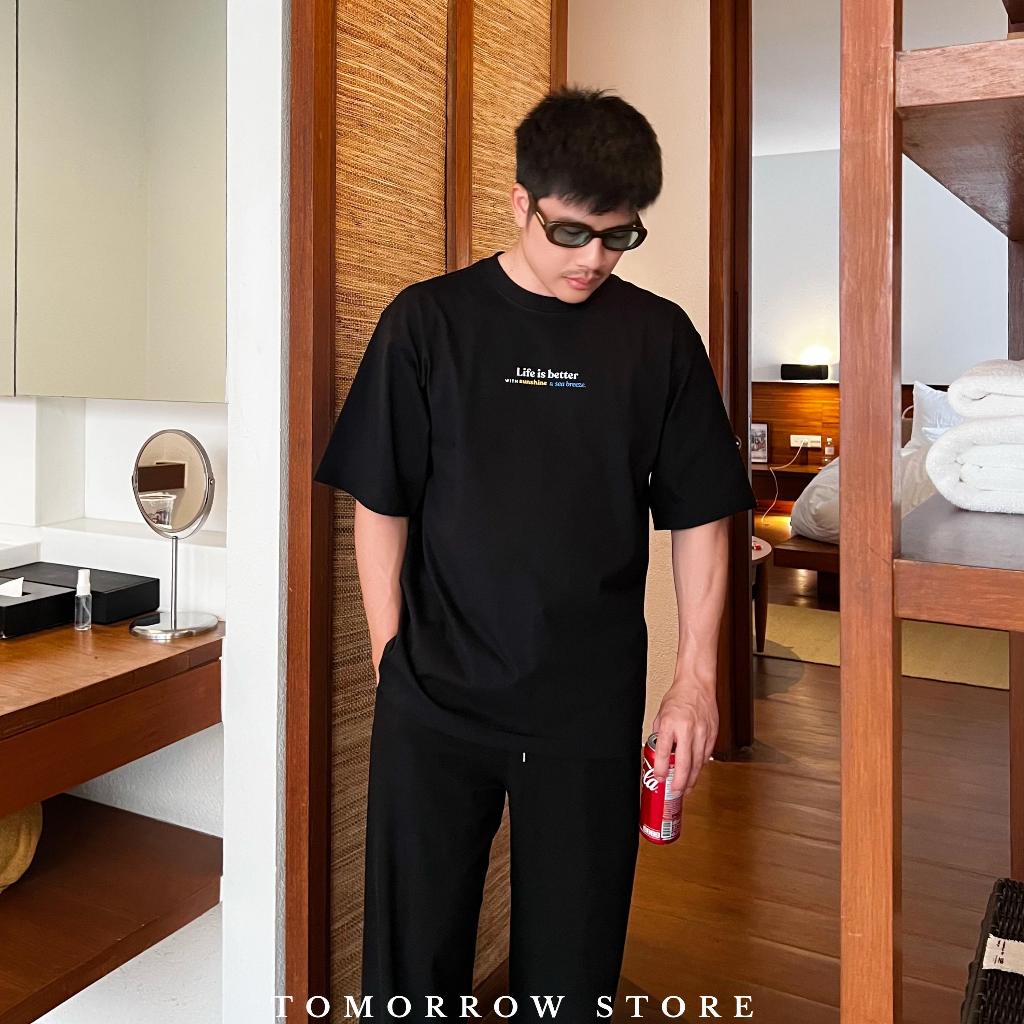 TOMORROW- เสื้อOVERSIZE/C20-Life is better