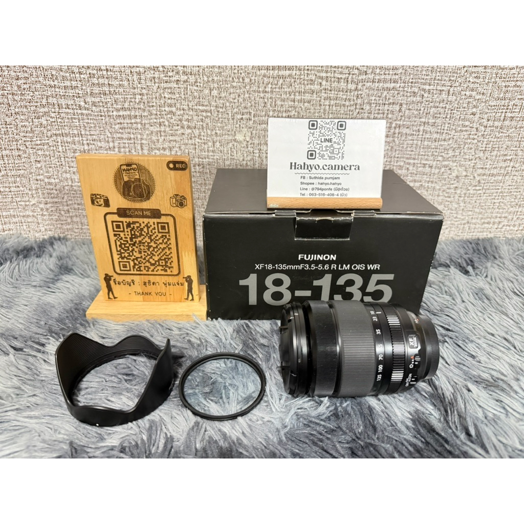 Lens xf18-135mm for fuji สินค้ามือสองหมดประกัน 🔥 มีบริการส่งด่วน/ส่งทันทีใน กทม. 🔥