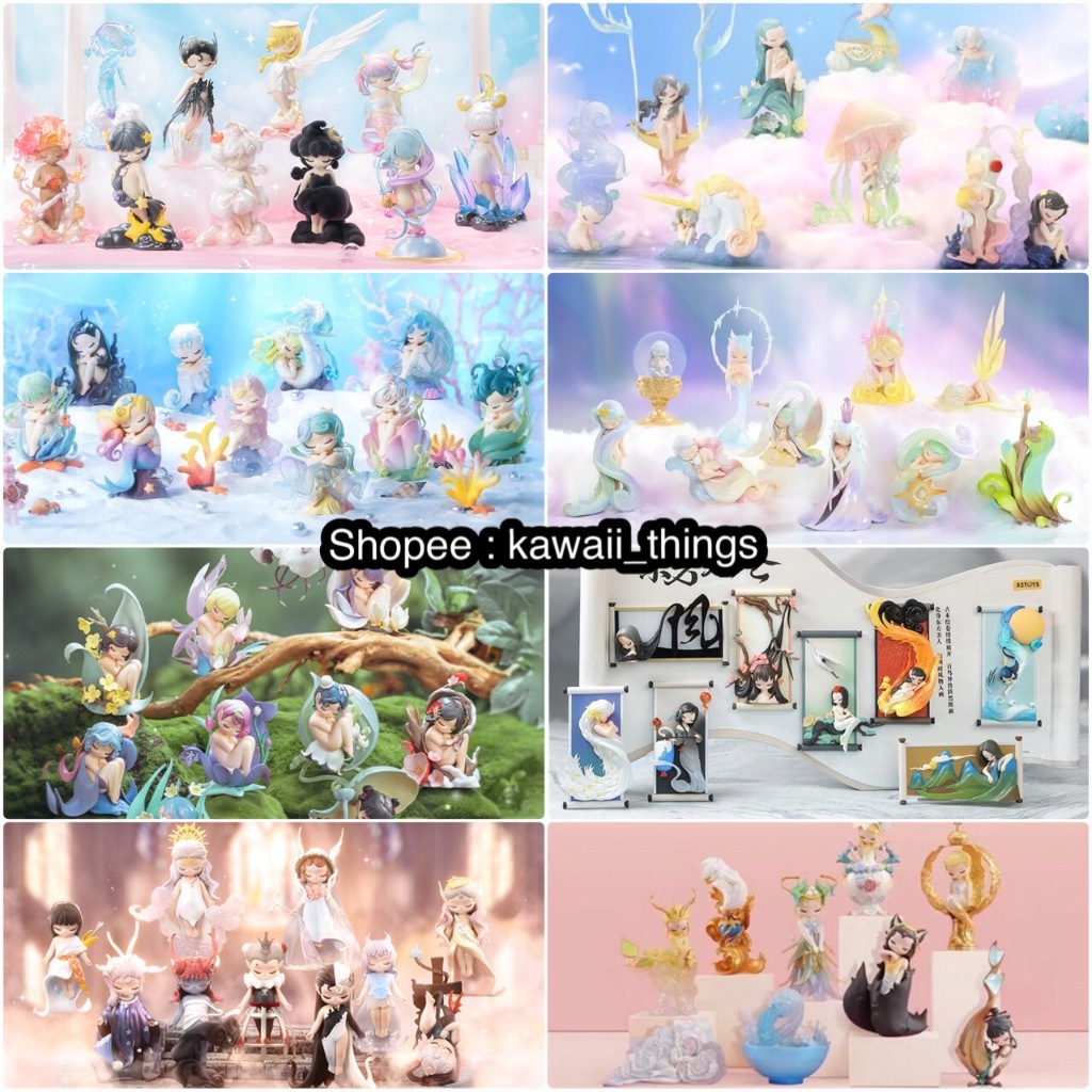 [พร้อมส่ง/ยกBox] โมเดล Sleep Elves สลีฟเอลฟ์ Sea Sky Dreamland Flowers Fairyland สินค้าลิขสิทธิ์แท้