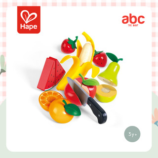 Hape Healthy Fruit Playset ชุดหั่นผลไม้ 3 ขวบขึ้นไป