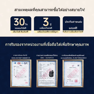 Remax TWS-19 หูฟังบลูทูธแท้ 100% หูฟังไร้สาย Gaming Bluetooth 5.4 รับประกัน 1 ปี พอร์ตชาร์จ Type-C