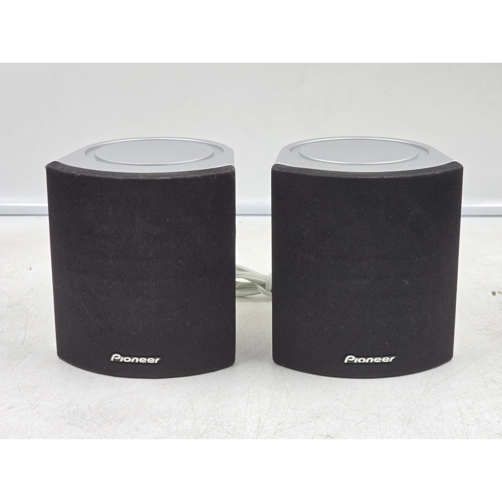 BJ41 ลำโพงญี่ปุ่นมือสอง 1 คู่ (F L-R E20) PIONEER S-DV232 60W 6 โอห์ม Woofer 2.5 นิ้ว Size ตู้ 10.5x