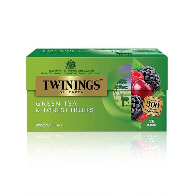 Twinings Green Tea & Forest Fruit ชาทไวนิงส์ กรีนที แอนด์ ฟอร์เรสฟรุตส์
