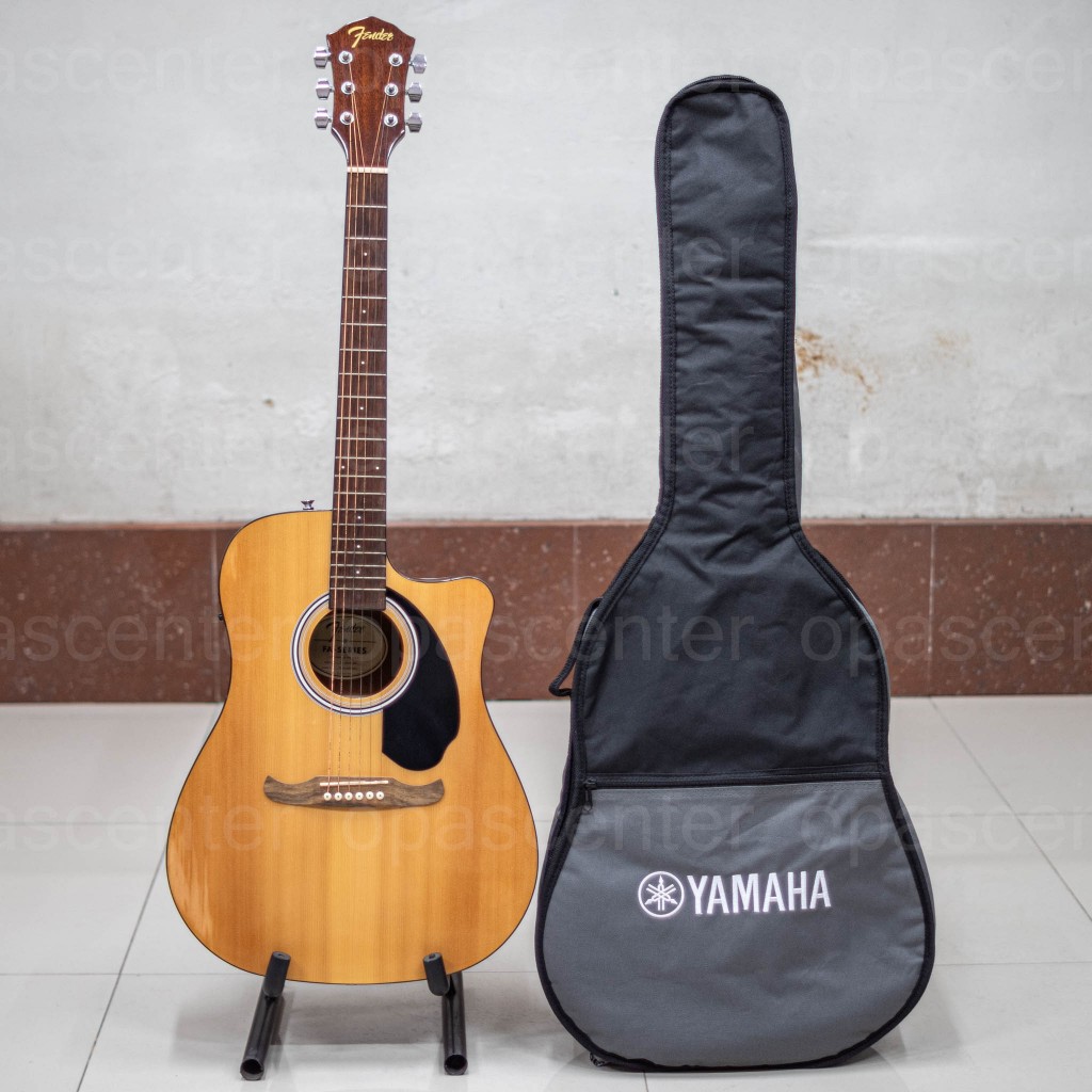 *มือสอง*กีตาร์โปร่งไฟฟ้า Fender FA-125CE มือสอง ของแท้ สภาพใหม่ แถมกระเป๋า