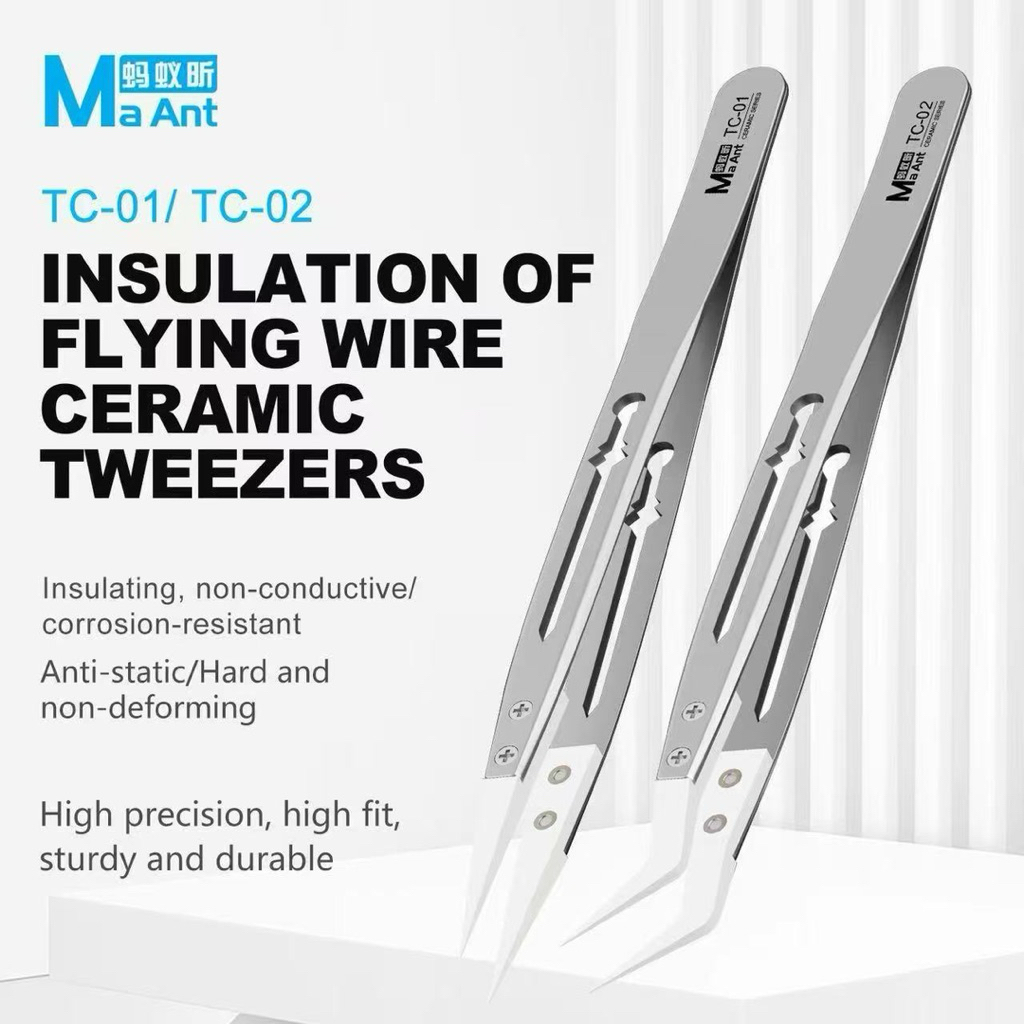 MAANT TC-01 TC-02 สายจัมเปอร์ แหนบเซรามิก สำหรับซ่อมโทรศัพท์