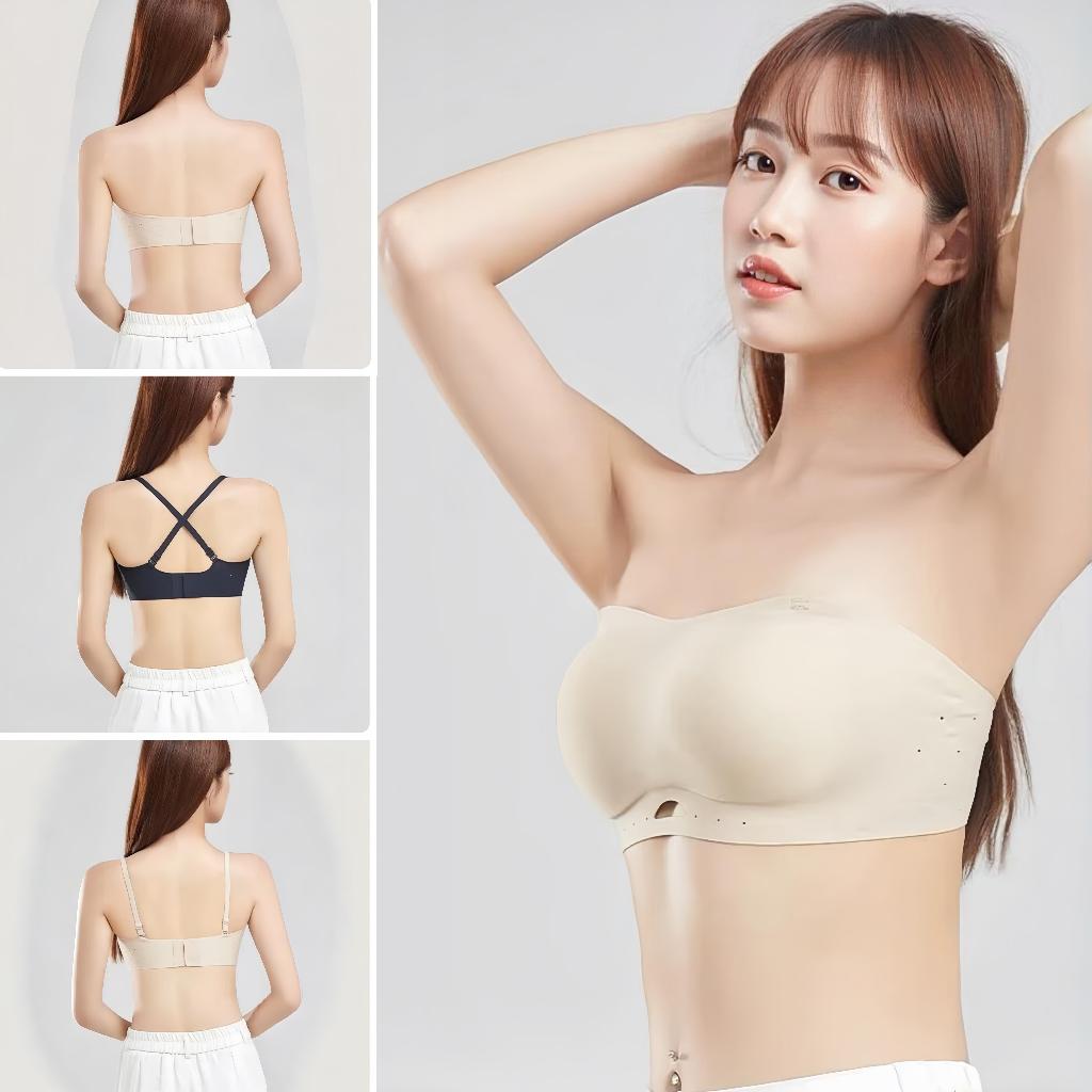 Verve YXSQ โปรสุดคุ้ม169-. เกาะอก เกาะแน่น ไร้สาย มั่นใจ ไม่เลื่อน ไม่หลุด ทรงอกสวย รองรับทุกการเคลือนไหว