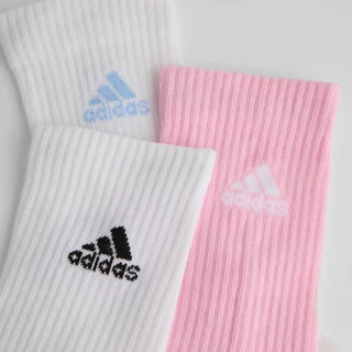 Adidas ถุงเท้าแพ็ค 3 คู่ Cushioned Crew Socks JC9382 - แท้/ป้ายไทย