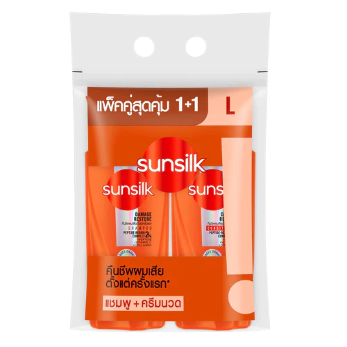 Sunsilk [2ขวด] ซันซิล แชมพู+ครีมนวด 350มล.x2 แพ็คเกจใหม่!!! thumbnail 10