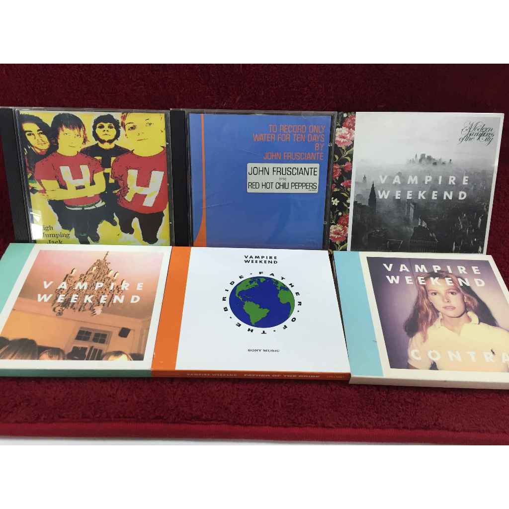 CD Red Hot Chili Pepp / John Lydon / Iggy Pop / Bob Dylan / Simon & Garfunkel สภาพตามรูปปก EA80(1-45)