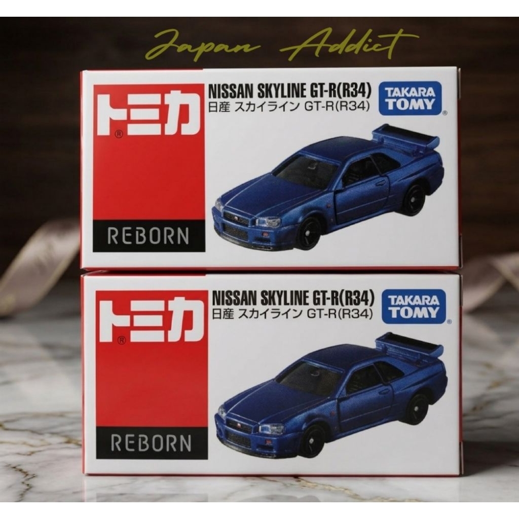 Tomica Nissan Skyline GT-R (R34) – Tomica Reborn