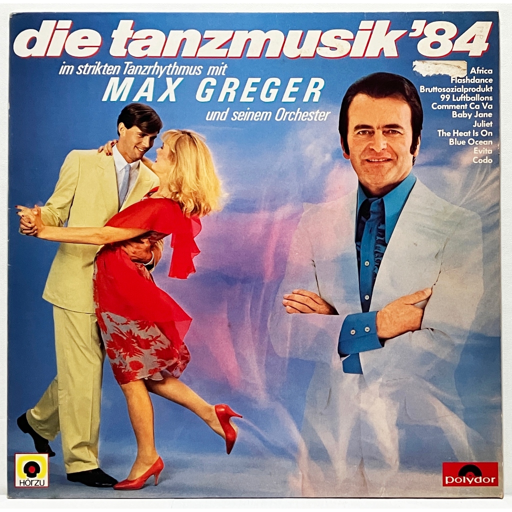 แผ่นเสียง LP Vinyl Record | Max Greger "die tanzmusik '84"
