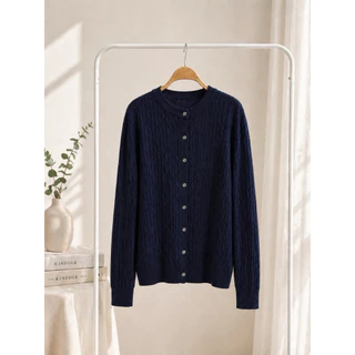 OVERSIZE -TOP เสื้อคลุมโอเวอร์ไซส์แบบถักเกลียวรุ่น OVERTOP