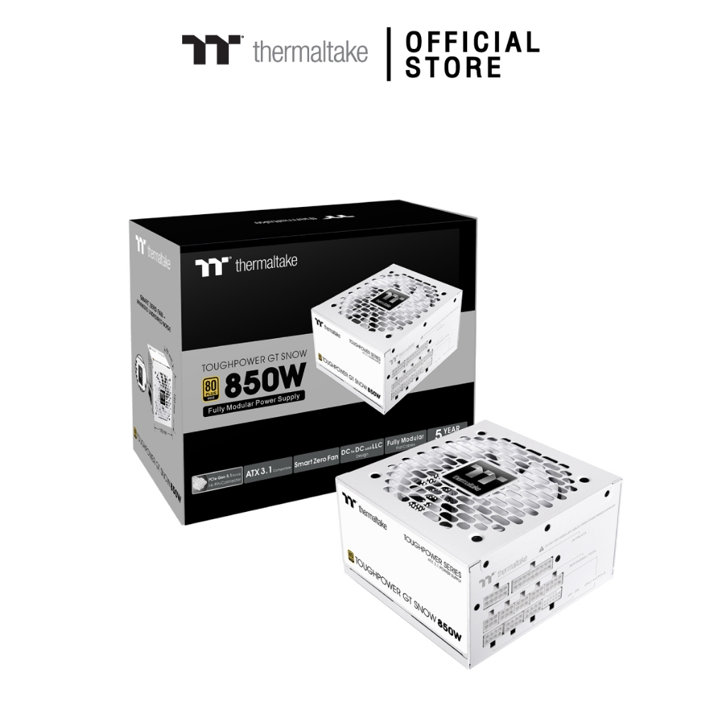 PSU THERMALTAKE TOUGHPOWER GT SNOW 850W : PS-TPT-0850FNFAGE-W