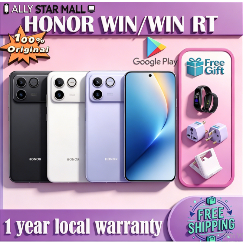 Honor WIN Snapdragon 8 Elite Gen 5 Honor WIN RT Snapdragon 8 Elite MagicOS 10 6.83" OLED 10000 mAh p