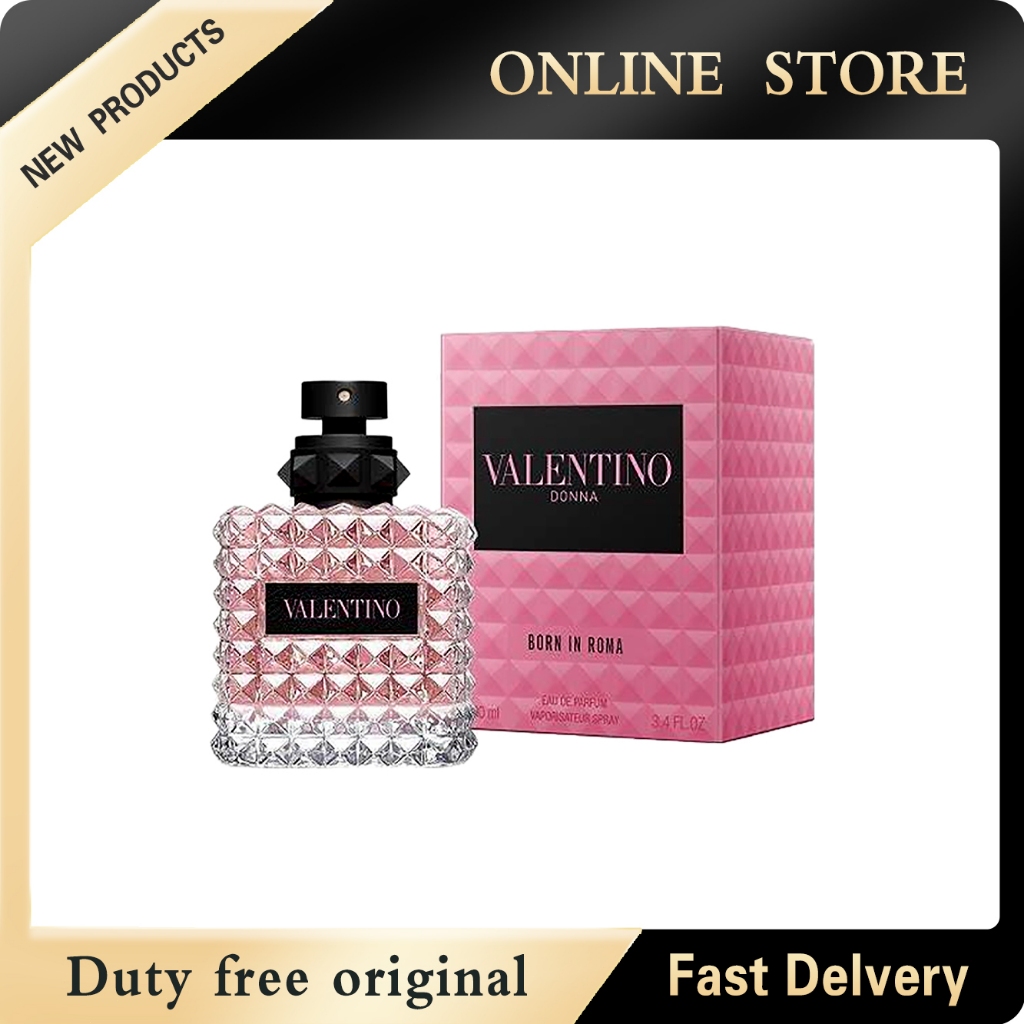 【ความปลอดภัยของแท้ 】ต้นฉบับ Valentino Donna Born In Roma//IntenseEDP women//Uomo Born in Roma Coral 
