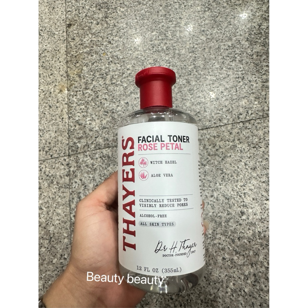 Thayers Rose Petal Witch Hazel Aloe Vera Formula Facial Toner 355ml.