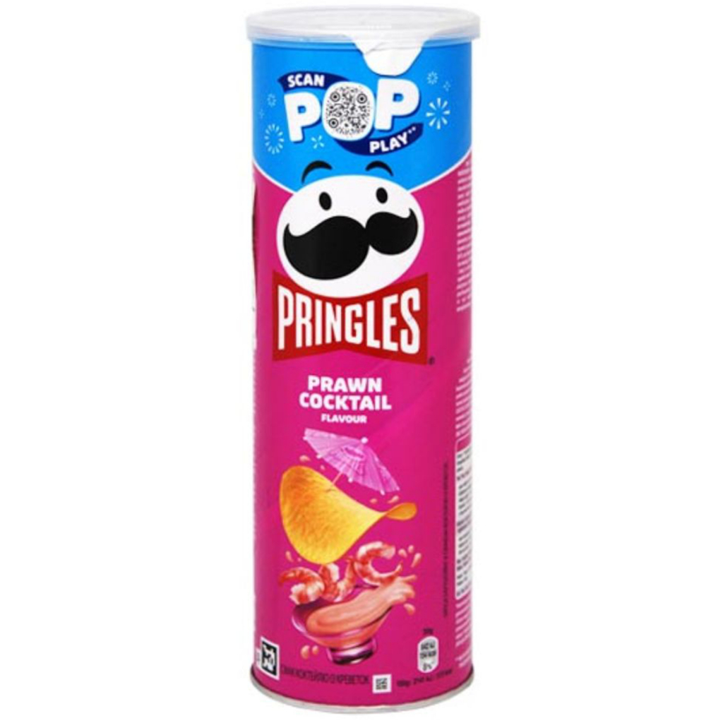 Pringles Prawn Cocktail 165g พริงเกิลส์ รสกุ้งค็อกเทล