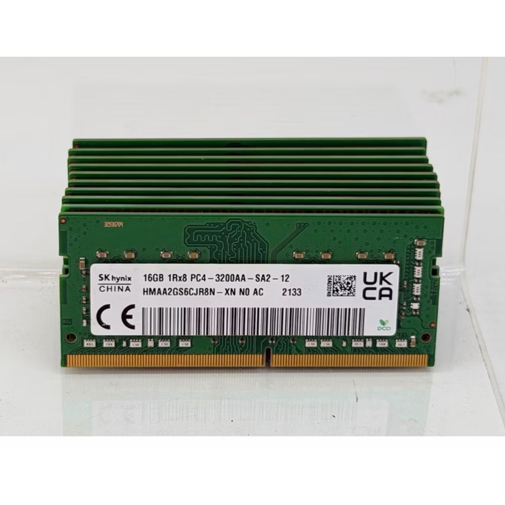 ram แรม ของแท้ notebook 16gb ddr4 bus 3200 1Rx8 hynix micron  samsung ใช้งานปกติ