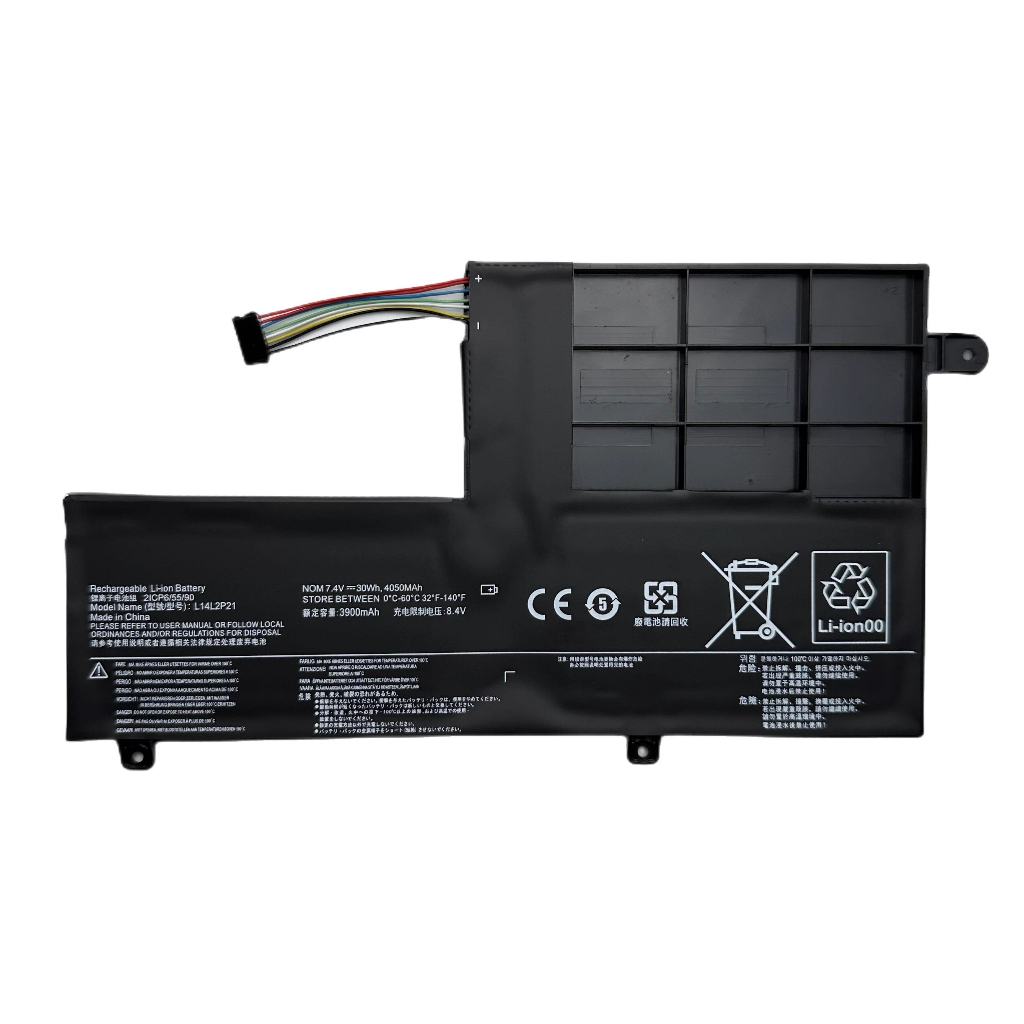L14L2P21 7.4V 4050mAh Laptop Battery For Lenovo Yoga 500 S41 IdeaPad 720 80X4 L14M2P21 SB10W67230 SB