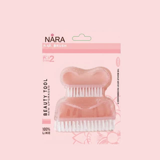 NARA DUST BRUSH NO.GM-85059 แปรงขัดเท้าx2