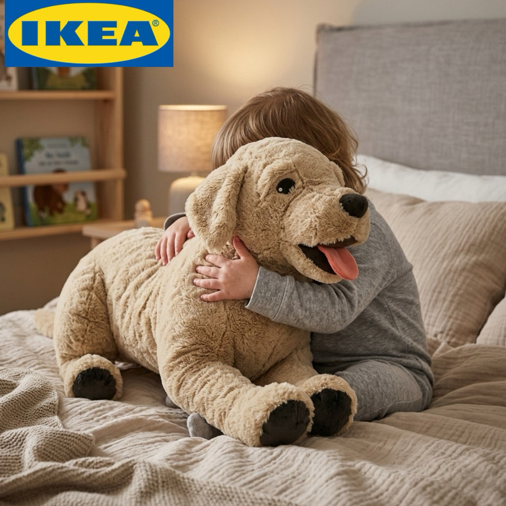 [IKEAแท้100%] GOSIG Golden Dog Plush Toy น้องหมาน่ารัก ของขวัญ ของเล่นเด็ก ตุ๊กตาหมา