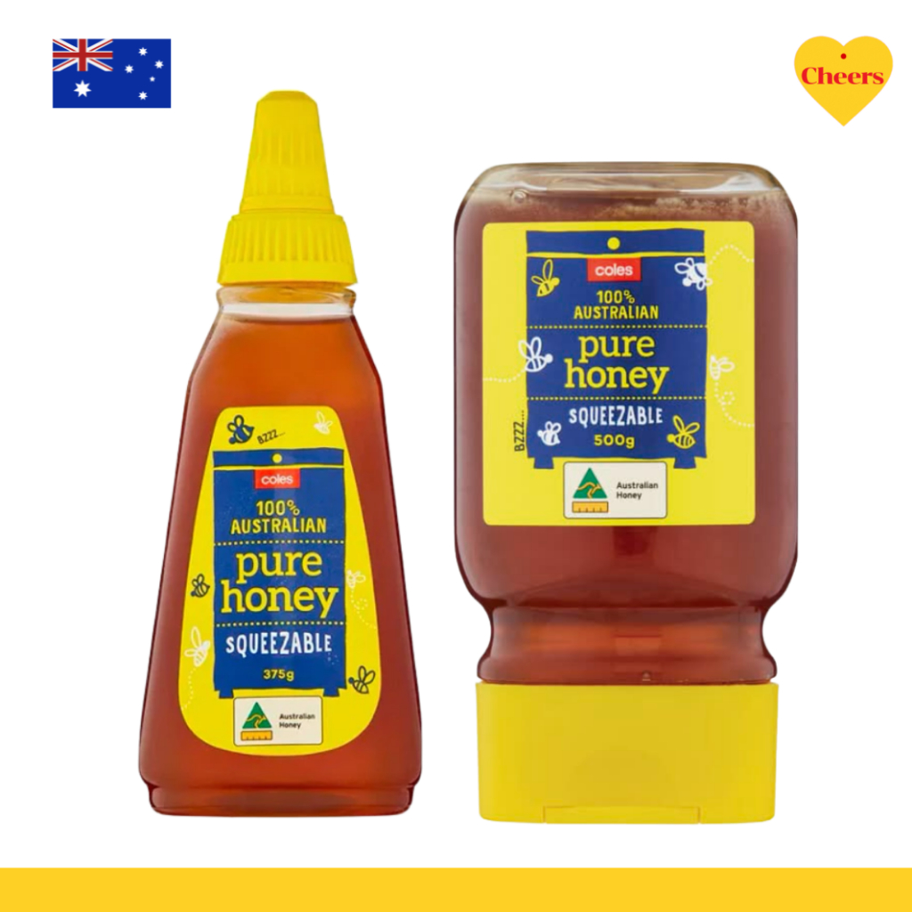 Coles Pure Honey 100% from Australia l น้ำผึ้งแท้ 100% หวานธรรมชาติ จากออสเตรเลีย