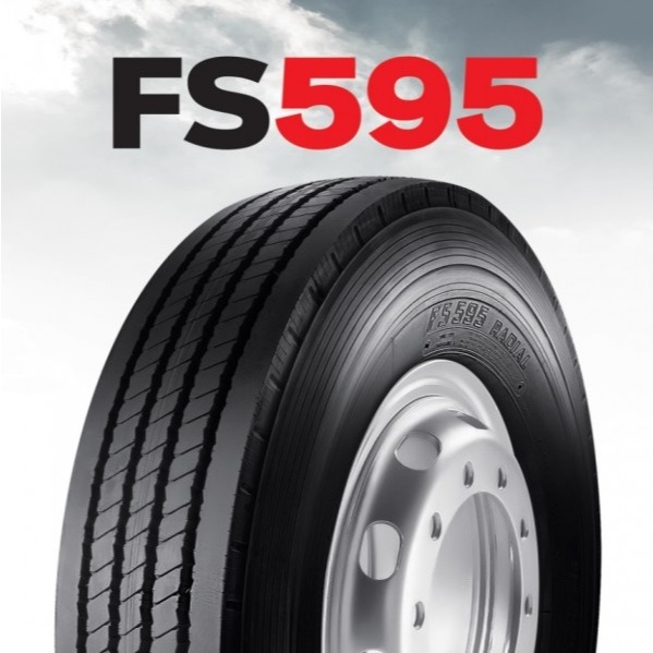 8.25R16 Firestone FS595 ปี25 ยางรถบรรทุก ยางรถใหญ่ ยางใหม่มือ1 ยางเรเดียล