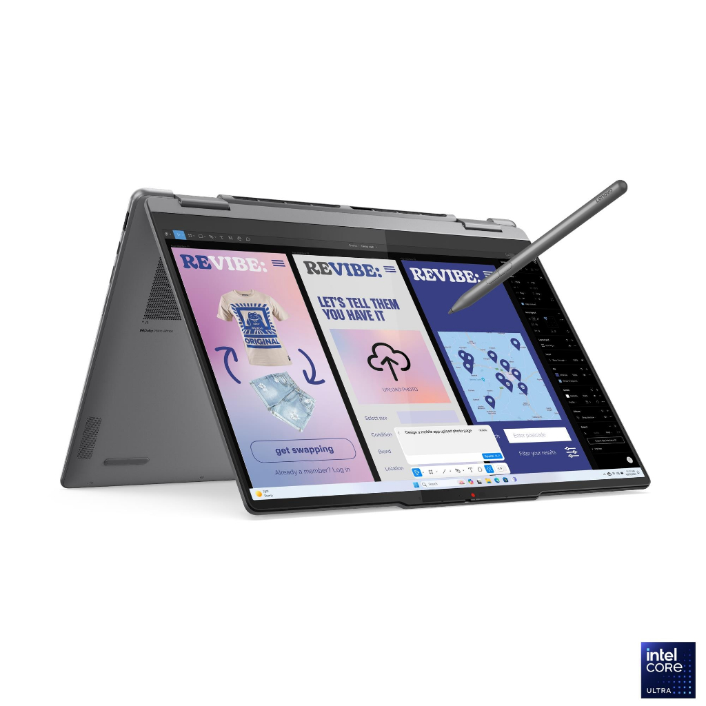 Lenovo Yoga 7 2-in-1 14ILL10 (83JQ001TTA) Core Ultra 7 258V/32GB/1TB/14"/Win11+Office(Luna Grey)