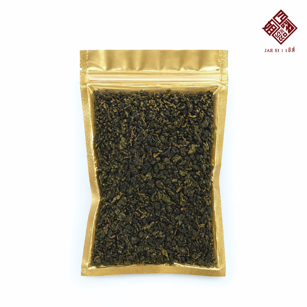 ชาอู่หลงเบอร์ 12 Oolong Tea No.12 ชาอู่หลงก้านอ่อนคัดยอดพรีเมียม รสชาตินุ่มลื่น ชุ่มคอ 100g