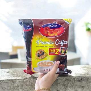 ขายส่ง กาแฟป๊อบ (Pop coffee mix) กาแฟ 3 in 1 กาแฟสำเร็จรูป ห่อมี 24 ซอง ขนาด 18ก. [ขายยกลัง 30 ห่อ]