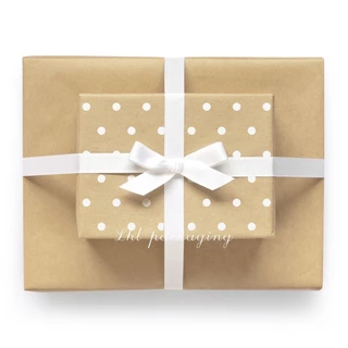 กระดาษคราฟท์ห่อของขวัญ 50x70 cm Kraft Gift Wrapping Paper ส่งจากBKK