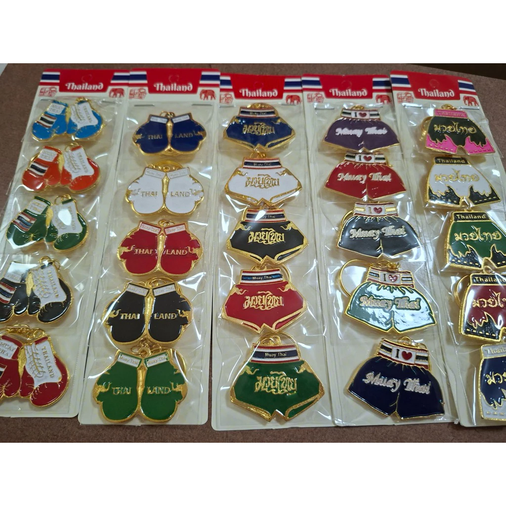 พวงกุญแจเซ็ตนักมวย 5 ชิ้น