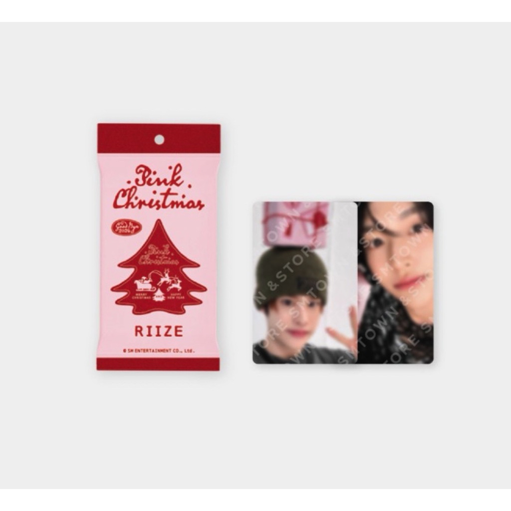 2024 PINK CHRISTMAS PHOTO CARD RANDOM PACK