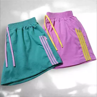 กางเกงขาสั้นผู้หญิง ไซส์ใหญ่ 3XL ขาตรงเอวยางยืด งานผ้าคอตตอนใส่อยู่บ้านใส่ออกกำลังกายสบาย