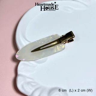 [พร้อมส่ง] กิ๊บเตารีด กิ๊บติดผมทรงเตารีด ลายหินอ่อน/สีรุ้ง กิ๊บเกาหลีมินิมอล กิ๊บหนีบผมแฟชั่น งานพรีเมียม