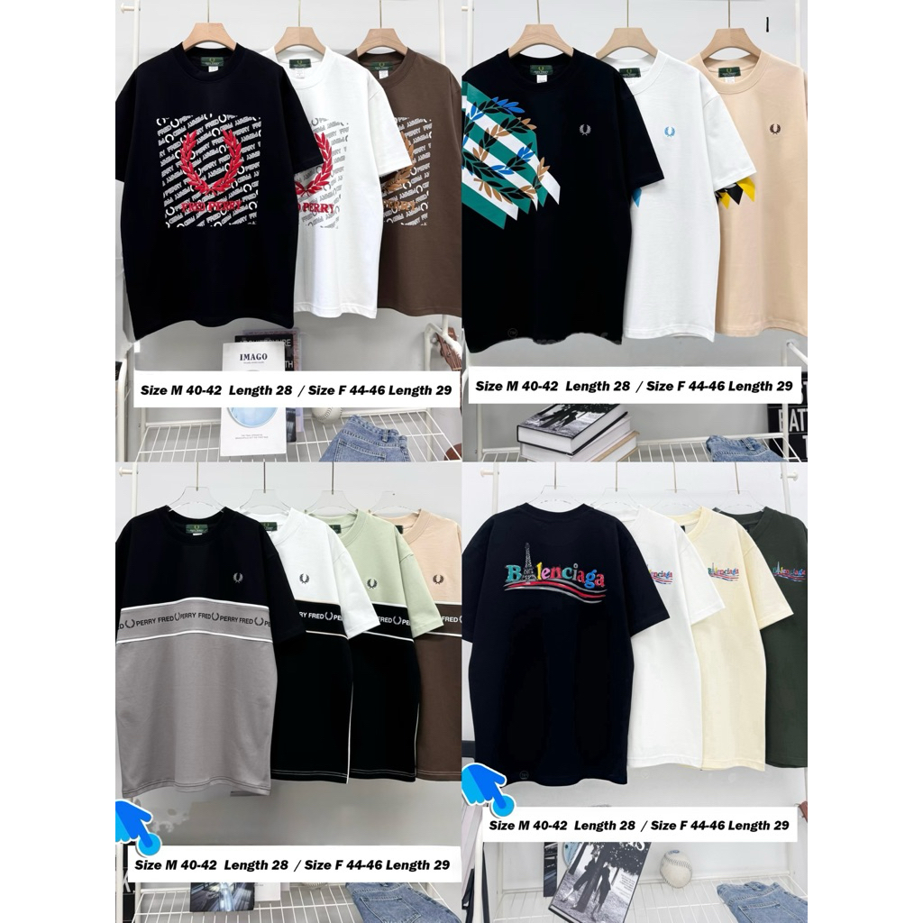 🔥เสื้อยืดรวมแบรนด์ Size M  F ราคาพิเศษ🔥