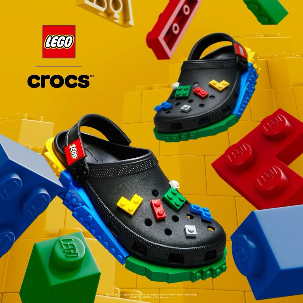 (พร้อมส่ง) ของแท้ 100% CROCS X LEGO MASTERBRAND CREATIVITY CLOG