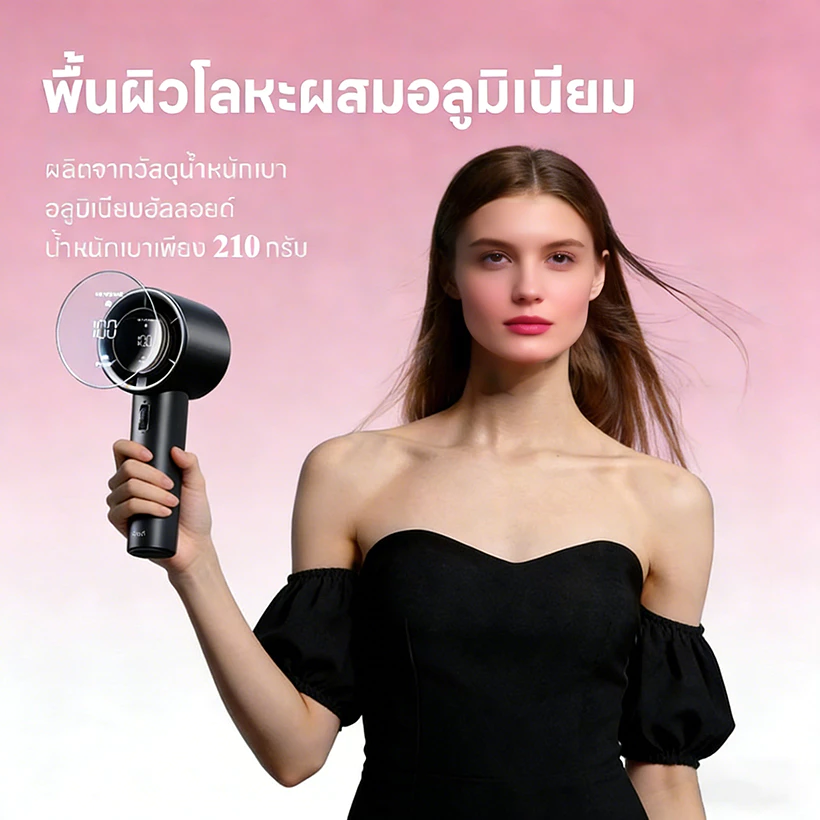 Sorf Portable Handheld Fan A18 Pro พัดลมพกพา thumbnail 10