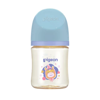 Pigeon พีเจ้น ขวดนมคอกว้างสีชา PPSU ลาย Horse ขนาด 5ออนซ์ และ 8ออนซ์ แพ็ค 3