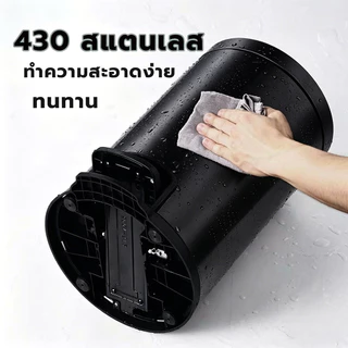 ถังขยะเหยียบ สแตนเลสแท้ ฝาปิดแน่น ไม่ส่งกลิ่นเหม็น 2 ชั้น ปิดนุ่มนวล NestBox สามารถเลือกได้หลากหลายสี