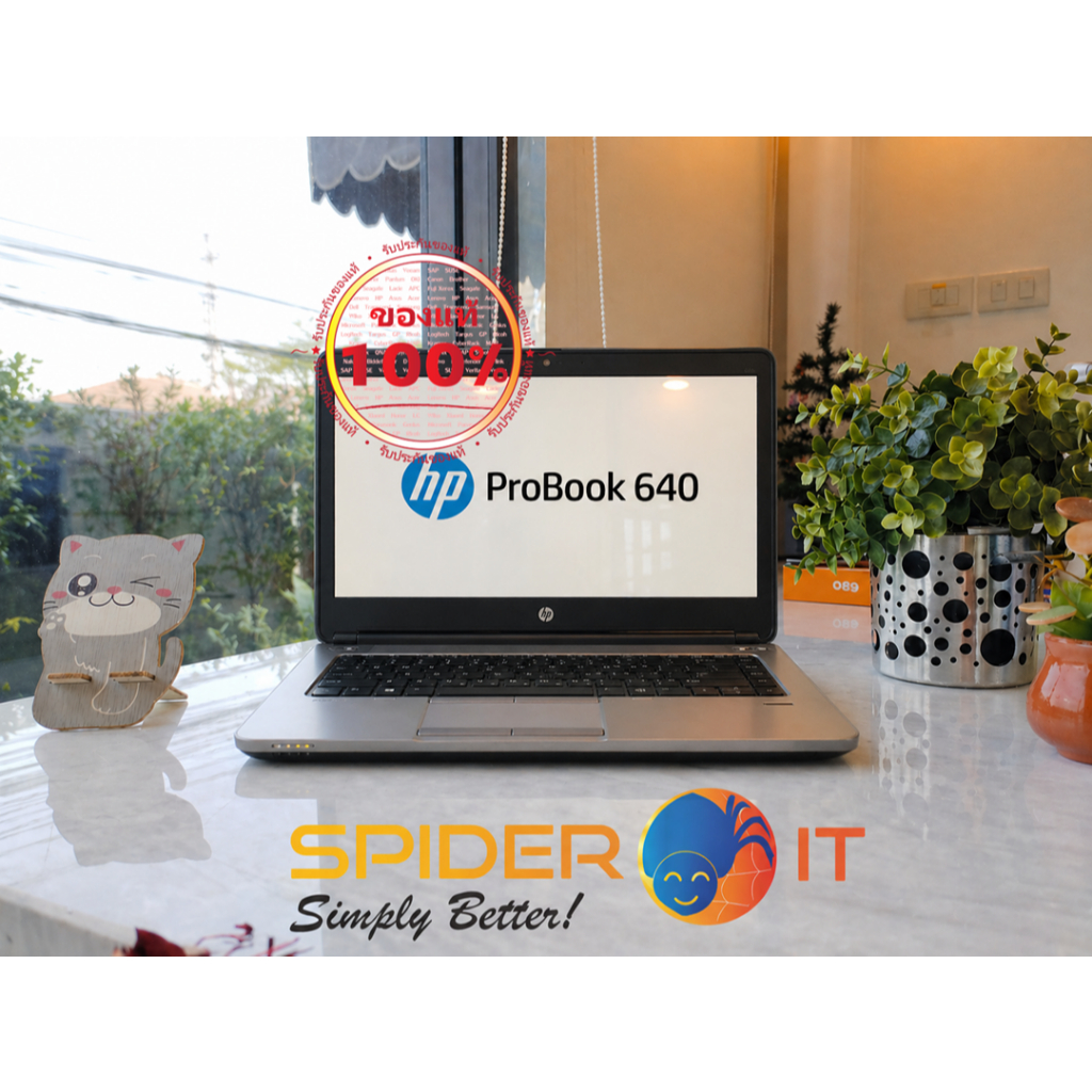 HP Probook 640G1-168TX CPU i7 , RAM 4 GB , HDD 1TB 7200 สินค้าหมดสัญญาเช่า รับประกันของแท้ 100%