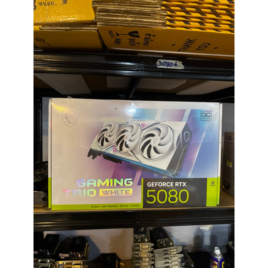 VGA (การ์ดแสดงผล) GEFORCE RTX 5080 16G MSI,ASUS สินค้ามือ1 ประกันร้าน3ปี