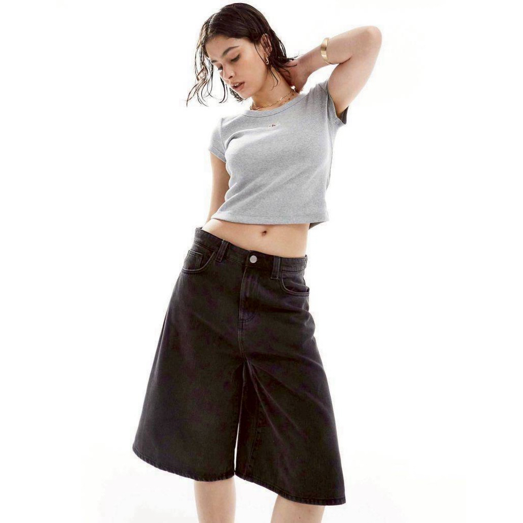 กางเกงห้าส่วน Stradivarius jort  เท่มาก💯✨