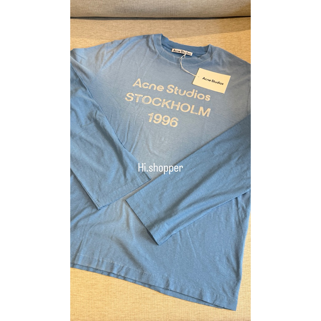 ACNE STUDIOS SPRAYED 1996 LOGO ของแท้ ป้ายห้อย การันตีแท้จาก Japan/Europe/Koreaจ