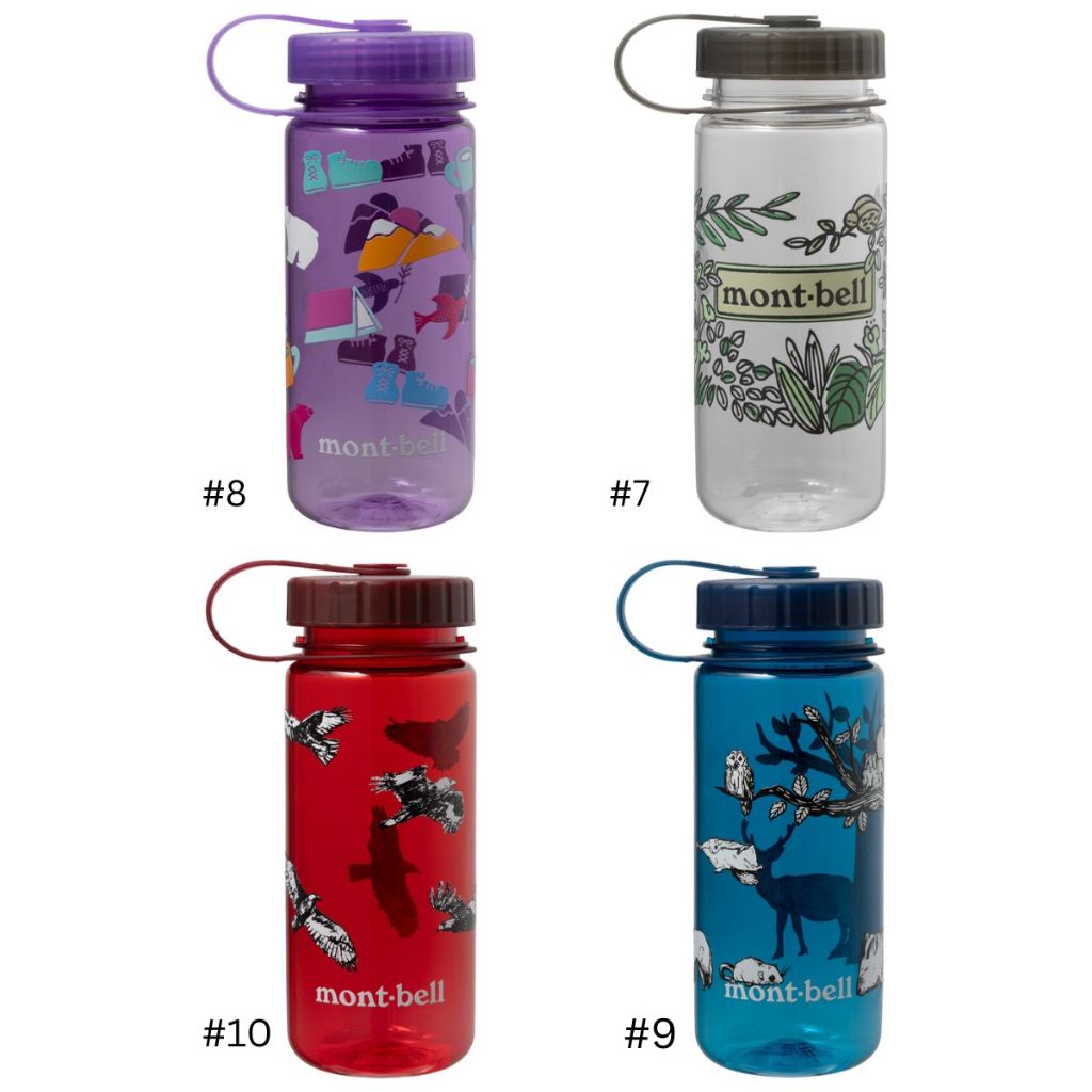 Montbell Montbell ขวดน้ำใสลายพิมพ์ลาย รุ่น Print Clear Bottle #7,#8,#9,#10
